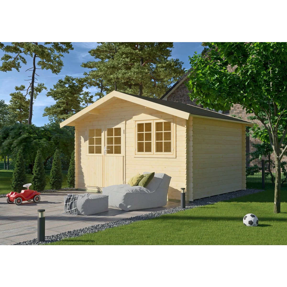 Kiehn-Holz Gartenhaus Gipsberg 1