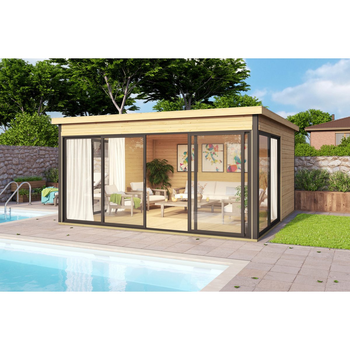 LASITA MAJA Gartenhaus DOMEO 5