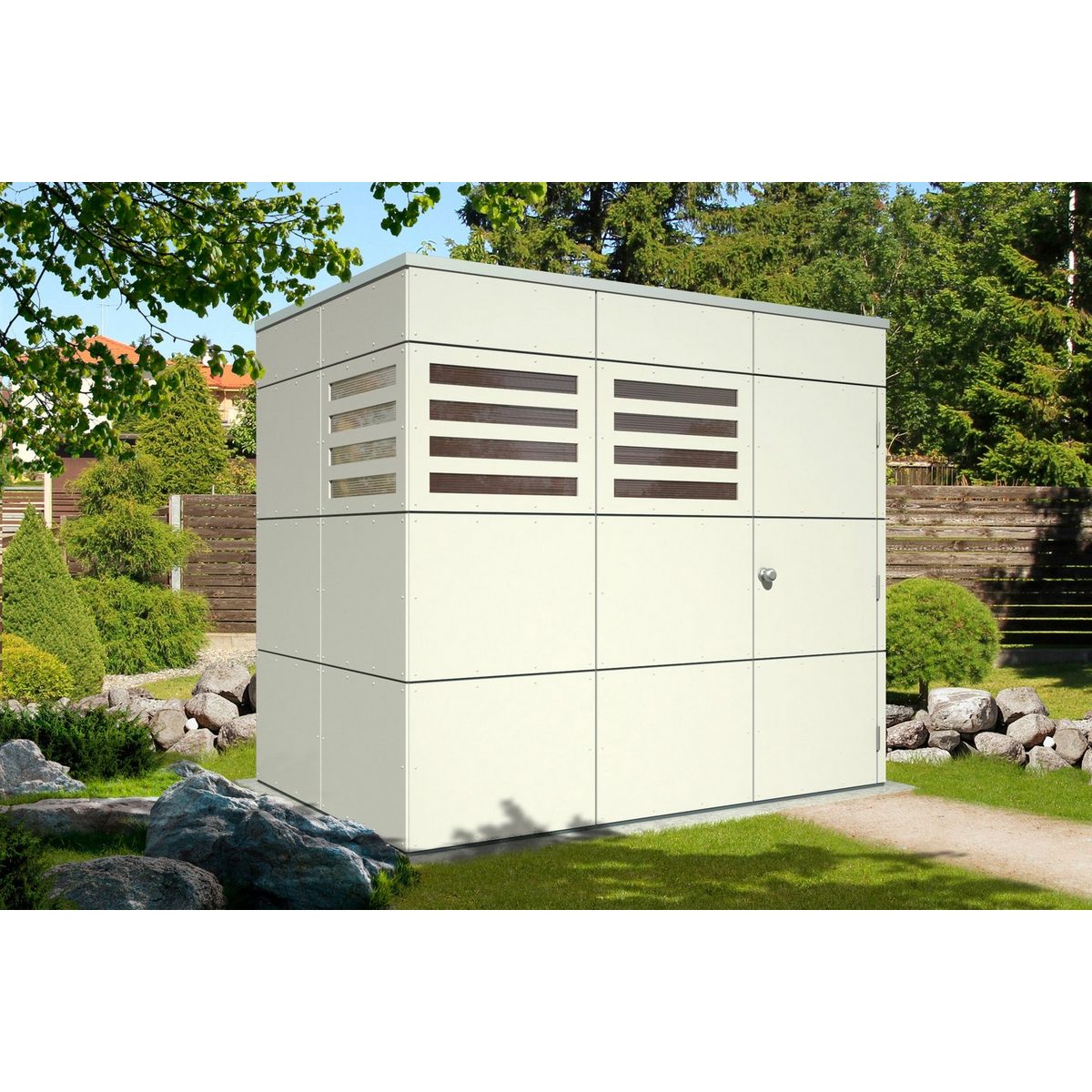 Skanholz Gartenhaus CrossCube Melbourne 2