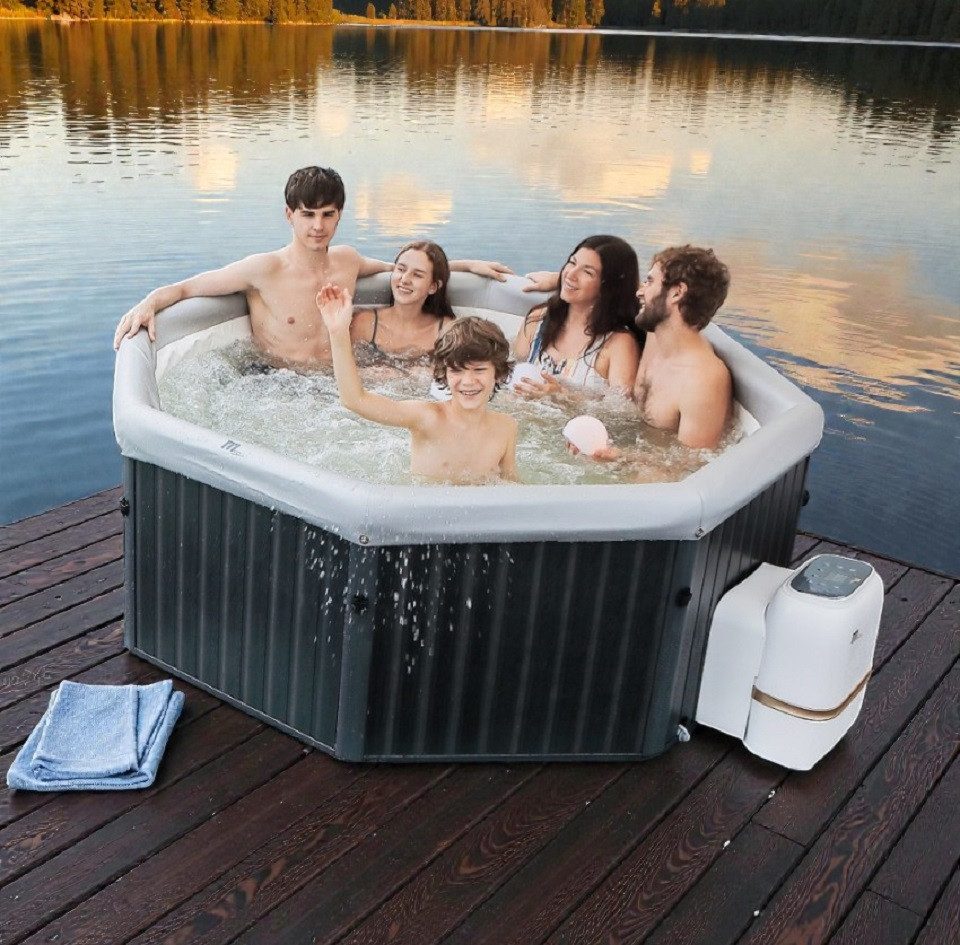 mSpa Whirlpool TUSCANY XXL 2026- Ø 193 x 65 cm - ganzjährig Outdoor Pool - F-TU062W