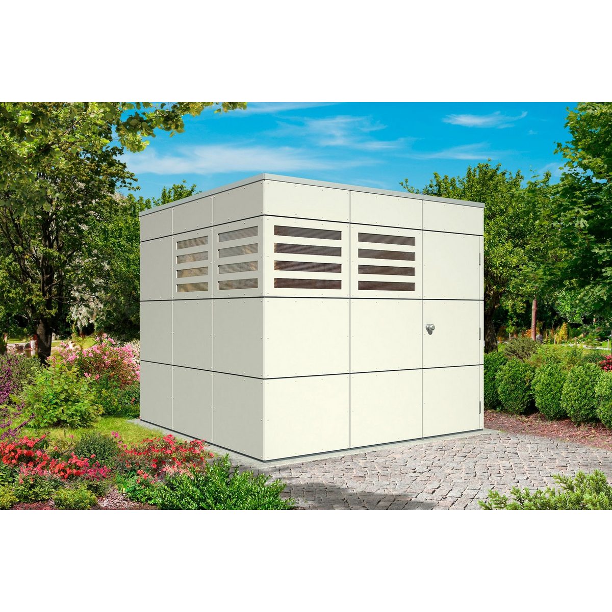 Skanholz Gartenhaus CrossCube Melbourne 3