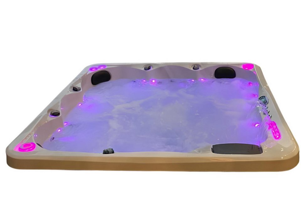 JVmoebel Whirlpool-Badewanne Blubberbad Außenwhirlpool - Acryl mit Massagedüsen