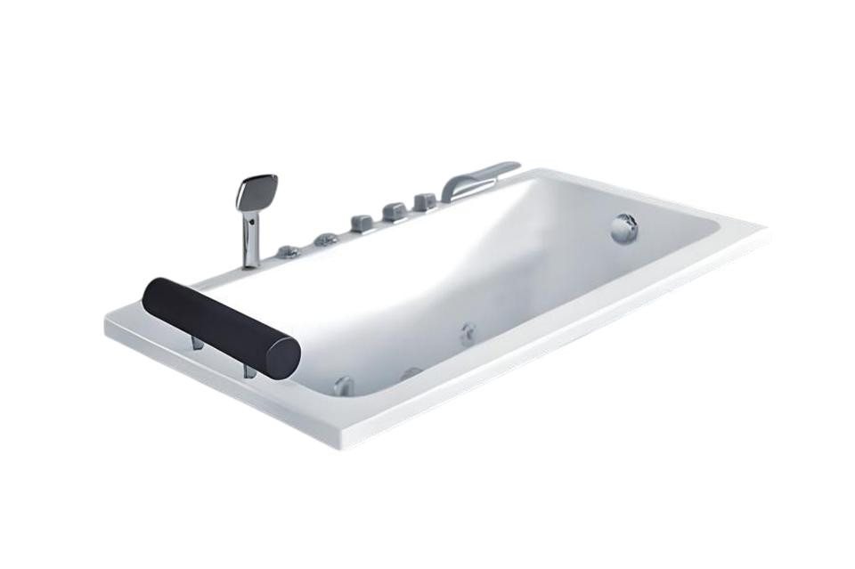 JVmoebel Whirlpool-Badewanne Relaxpool Massagebadewanne mit Sprudel- und Massagefunktion