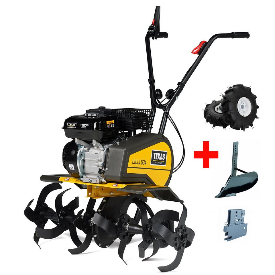 Texas Benzinmotorhacke SET 534TG