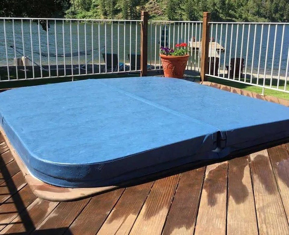 Xlmoebel Pool-Abdeckplane Whirlpool-Abdeckung XLMOEBEL