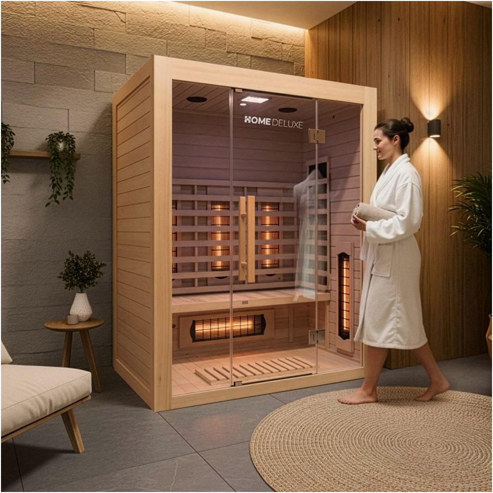 home-deluxe-infrarotsauna-18014167-detailansicht HOME DELUXE HOME DELUXE Infrarotkabine SAHARA L - Wellness für – Detailansicht
