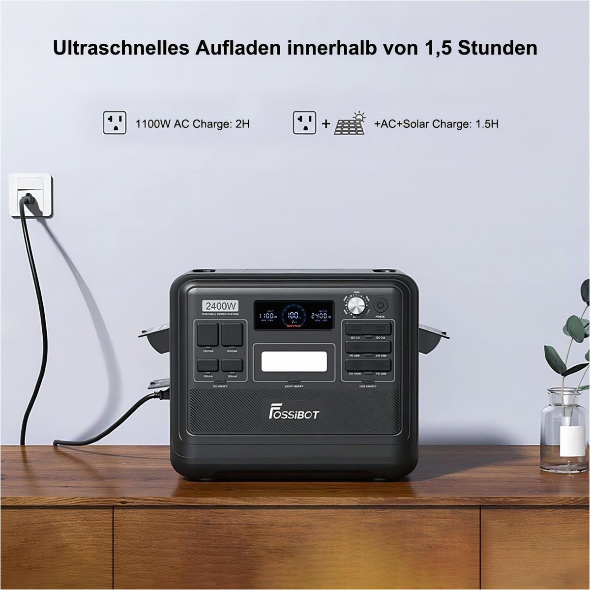 Fossibot portable Stromversorgung von FOSSIBOT – Detailansicht