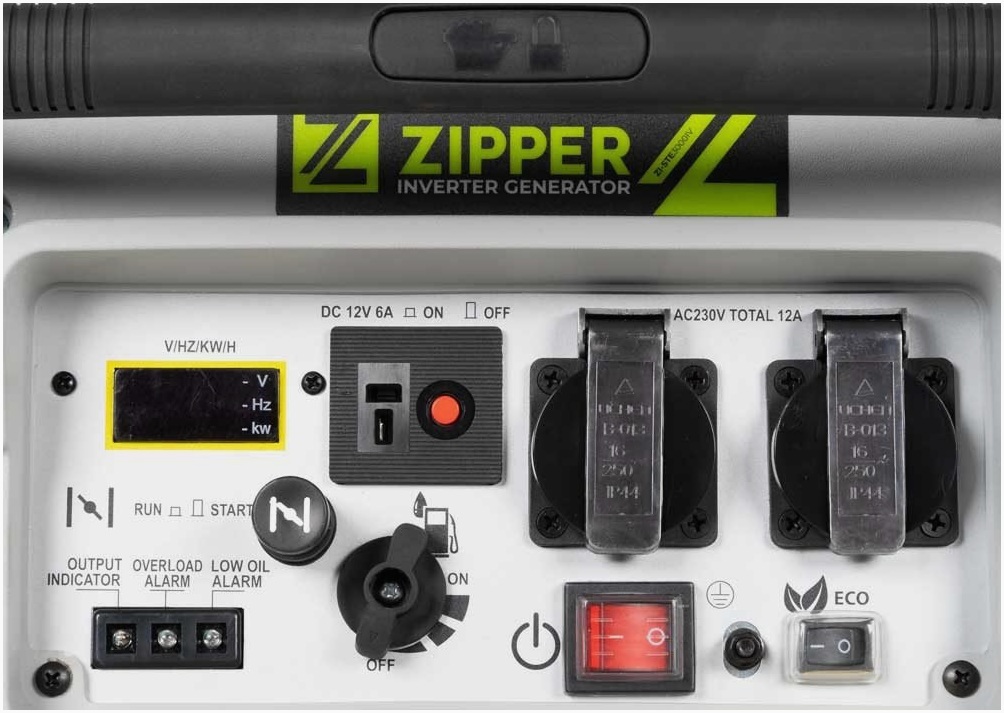 ZIPPER Hochleistungs-Stromerzeuger – Detailansicht
