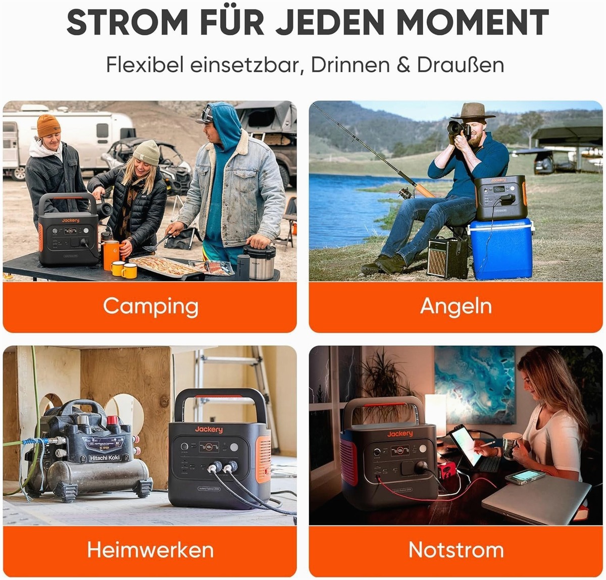 Jackery Jackery Explorer 2000 v2 Powerstation – Detailansicht