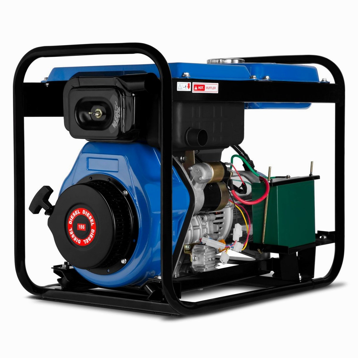 EBERTH EBERTH Diesel-Stromerzeuger – Detailansicht