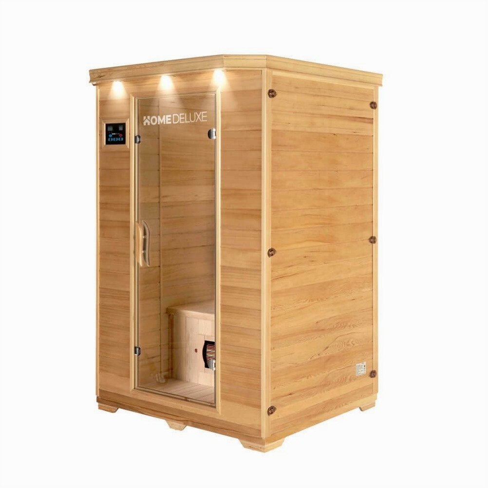 HOME DELUXE HOME DELUXE Infrarot-Sauna REDSUN - M: Entspannend – Detailansicht
