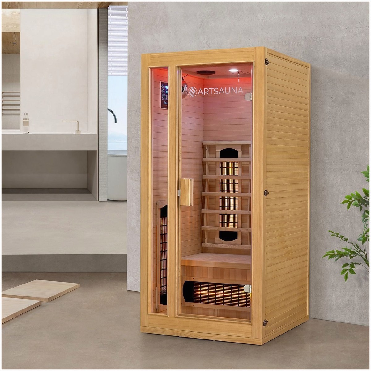Artsauna Artsauna - Ihre Luxus-Wellness-Oase zu Hause – Innenansicht