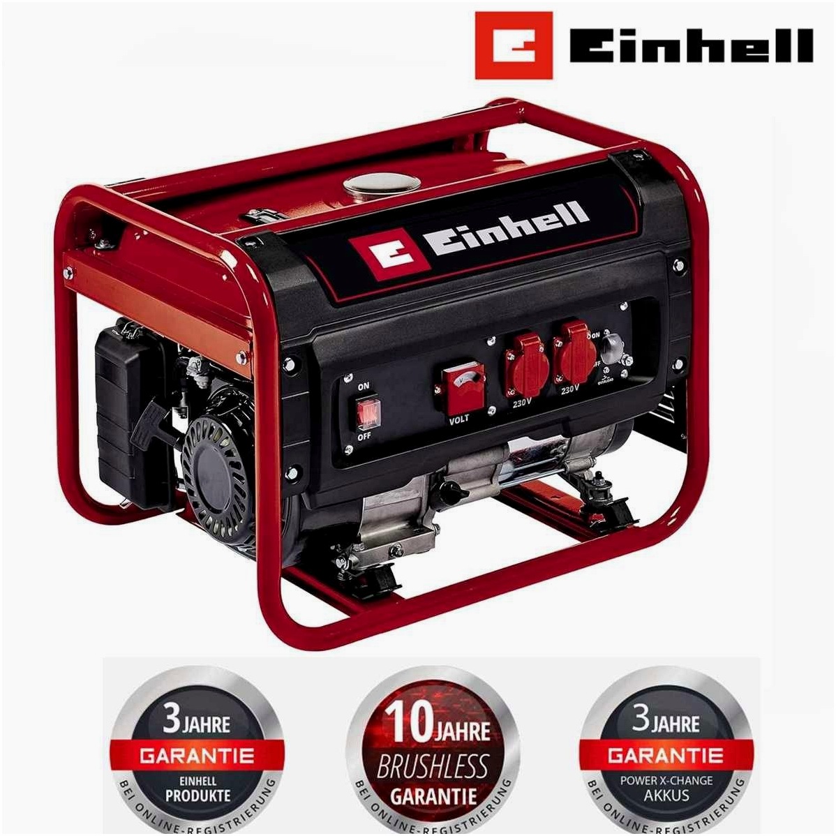 einhell-generator-26559772-seitenansicht Einhell Einhell Mobiler Stromerzeuger – Seitenansicht