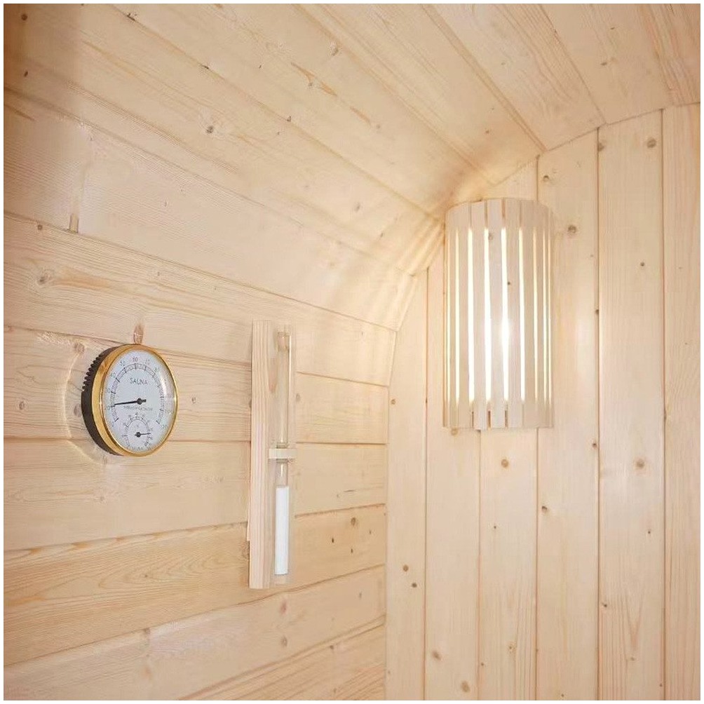 HOME DELUXE HOME DELUXE Outdoor Sauna CUBE S - Entspannung in – Detailansicht
