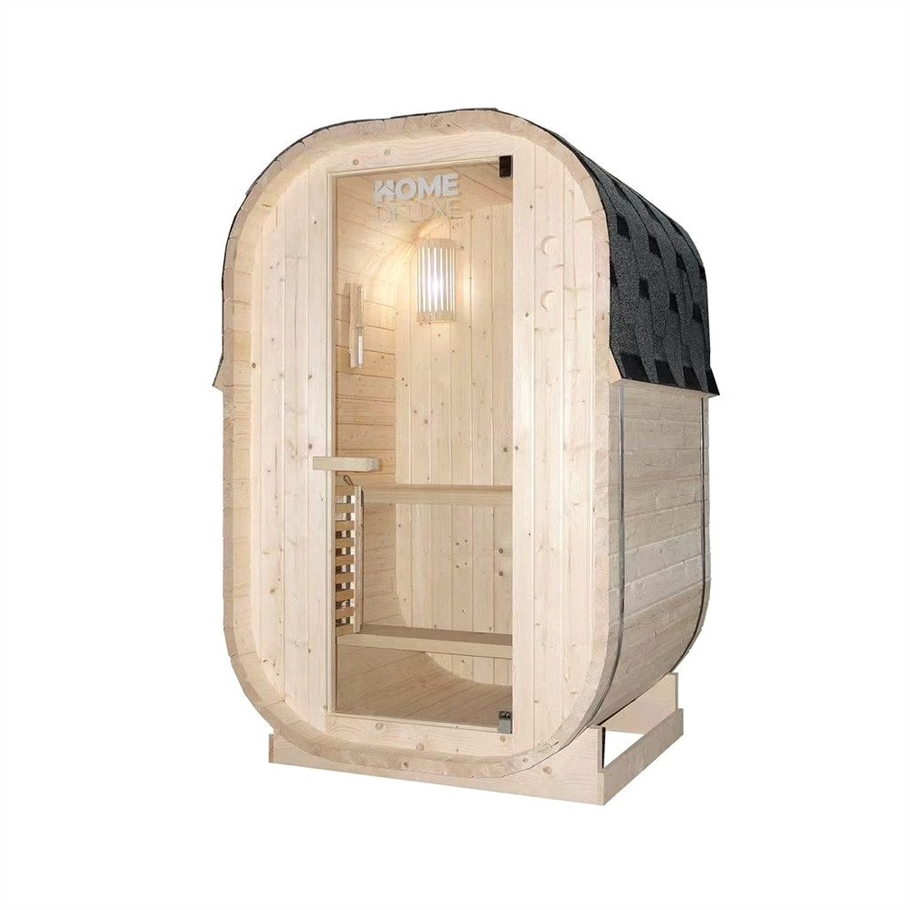 HOME DELUXE HOME DELUXE Outdoor Sauna CUBE S - Entspannung in – Außenansicht