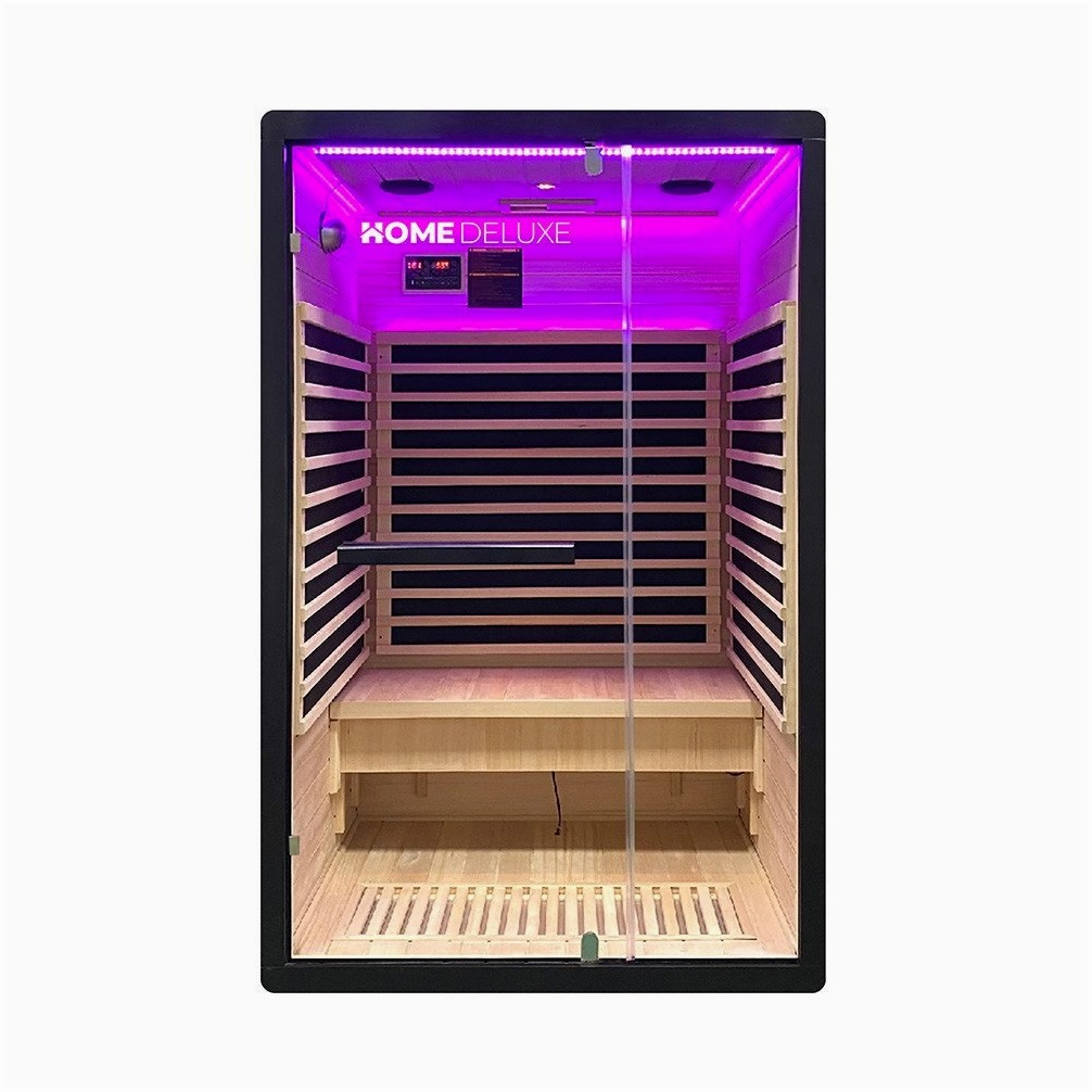 HOME DELUXE HOME DELUXE Infrarotkabine NERO - Wellness zu Haus – Detailansicht