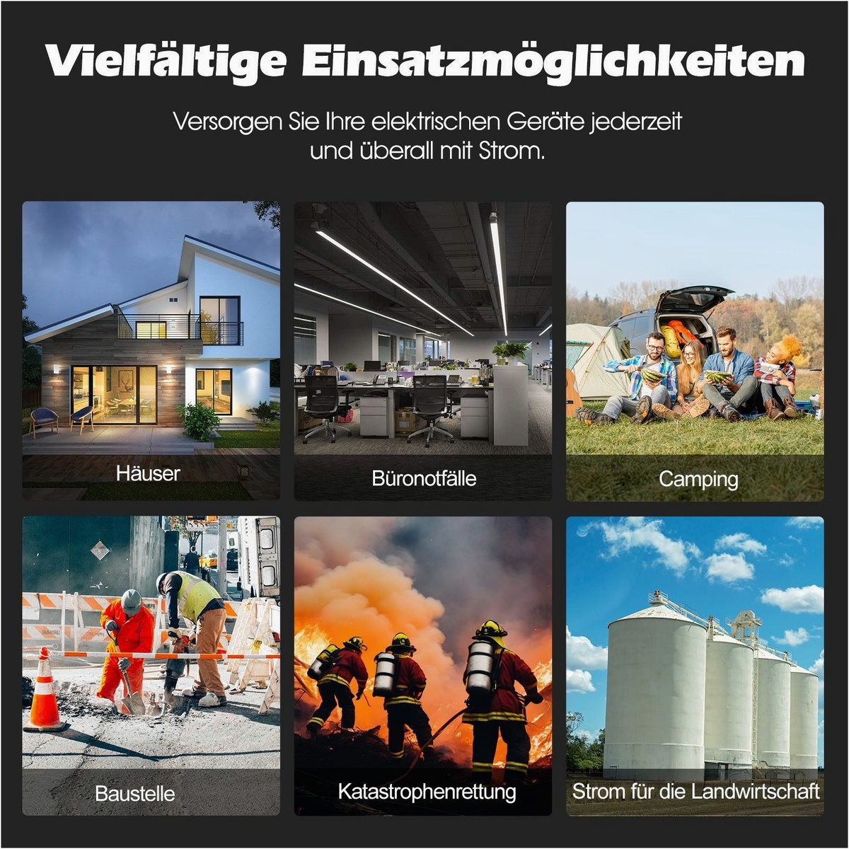 oyajia Energiespender für Ihre Outdoor – Detailansicht