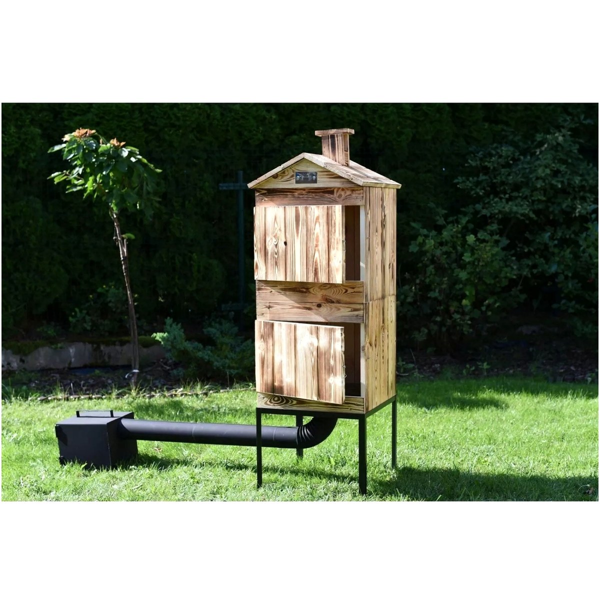 qls-bbq-smoker-35870285-seitenansicht QLS QLS Räucherofen Holz 120x50x50 cm Räucherschrank m – Seitenansicht