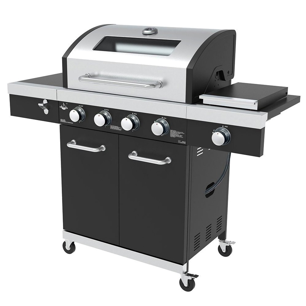 El Fuego El Fuego Kingsten Gasgrill - Premium Modell mit 4+ – Seitenansicht