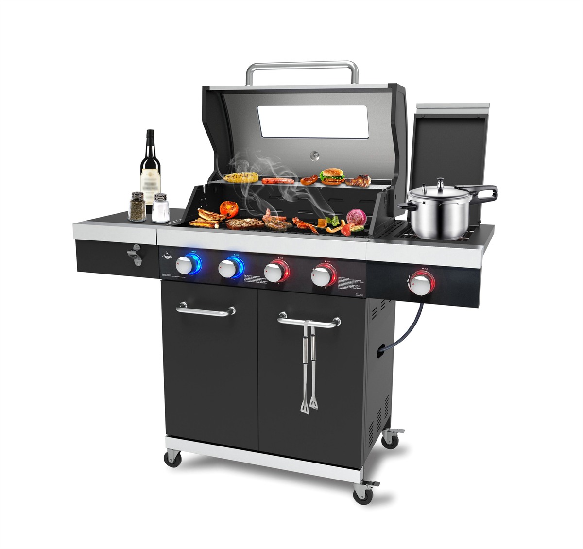 El Fuego El Fuego Kingsten Gasgrill - Premium Modell mit 4+ – Produktbild