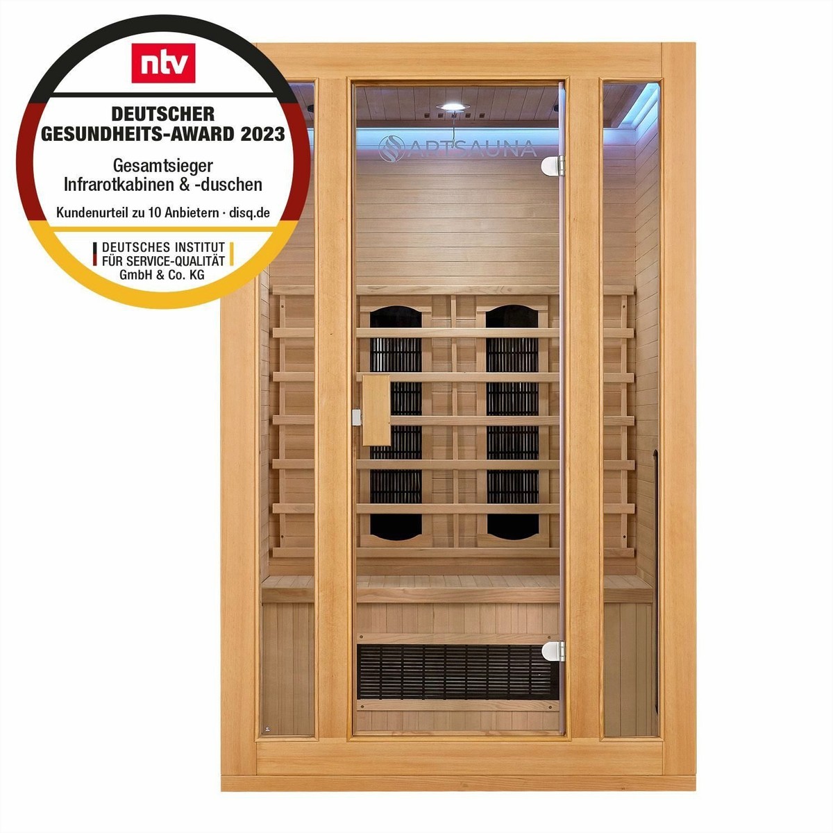 Artsauna Artsauna Infrarotkabine Nyborg S120K - Wellness-Oa – Außenansicht