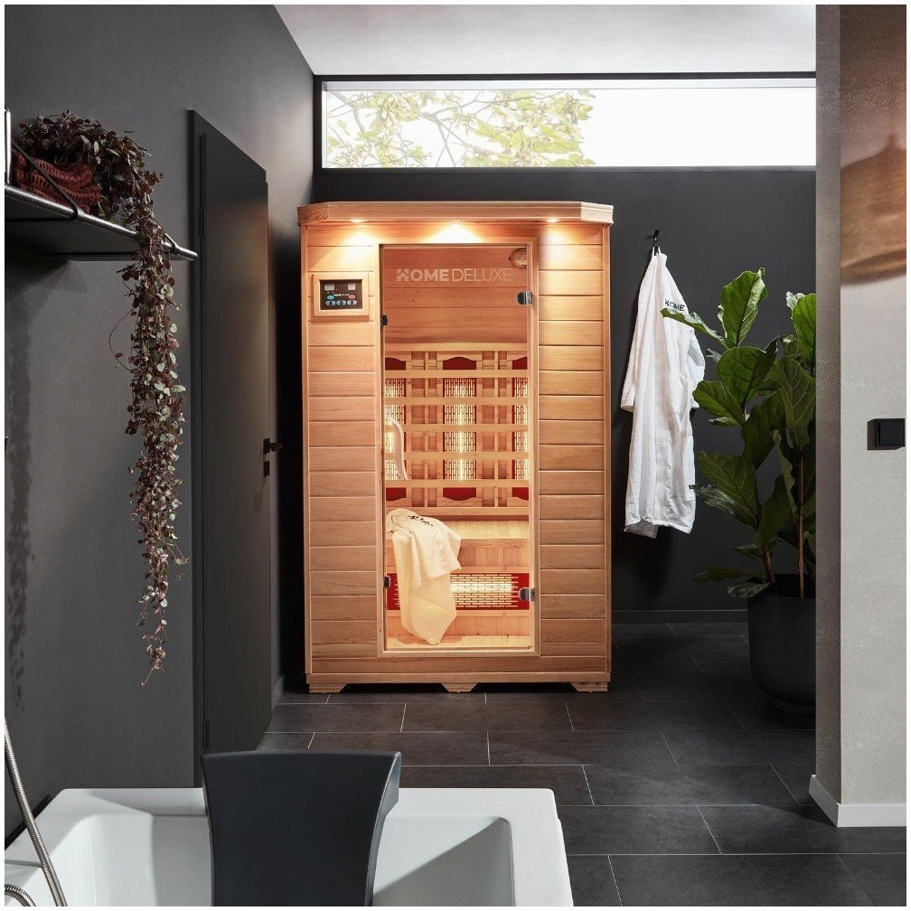 HOME DELUXE HOME DELUXE Infrarotkabine REDSUN M - Ihre private – Innenansicht