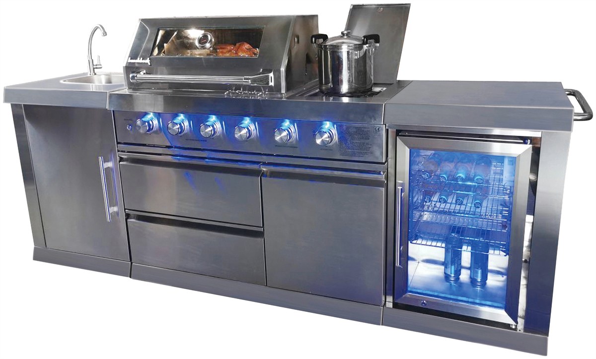 Buschbeck Buschbeck Gartenküche »Oxford« inklusive Gas-Grill – Produktbild