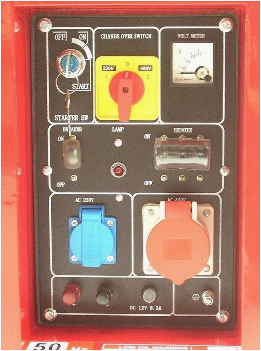 Apex Apex Diesel Generator 12000 – Seitenansicht
