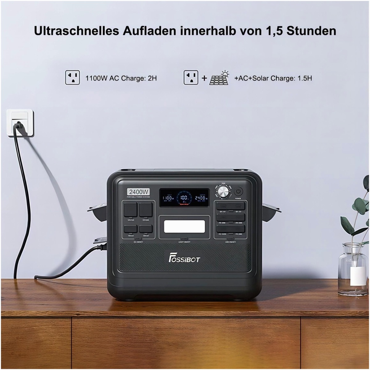 fossibot-stromerzeuger-51142840-seitenansicht Fossibot Fossibot F2400 Stromerzeuger – Seitenansicht