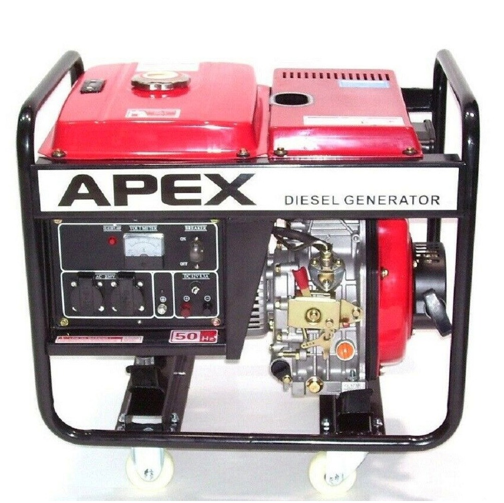 Apex Apex Diesel-Stromerzeuger - Robuste Notstromversor – Detailansicht