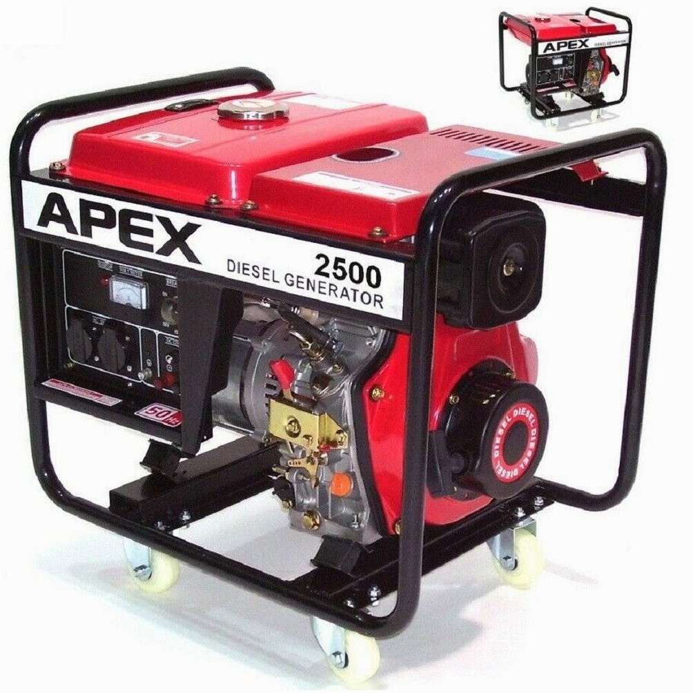 Apex Apex Diesel-Stromerzeuger - Robuste Notstromversor – Produktansicht