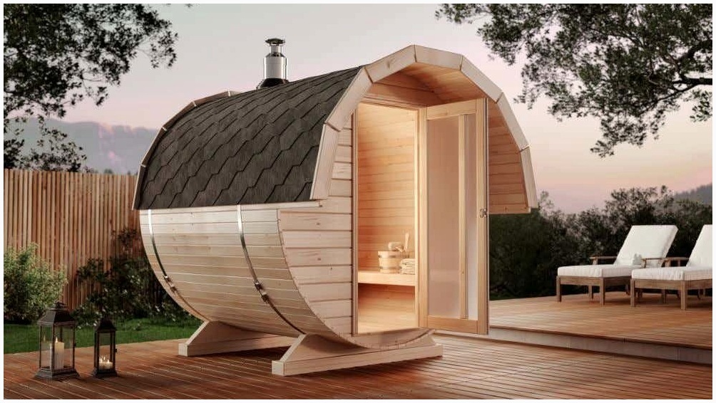 FinnTherm FinnTherm Fasssauna – Detailansicht