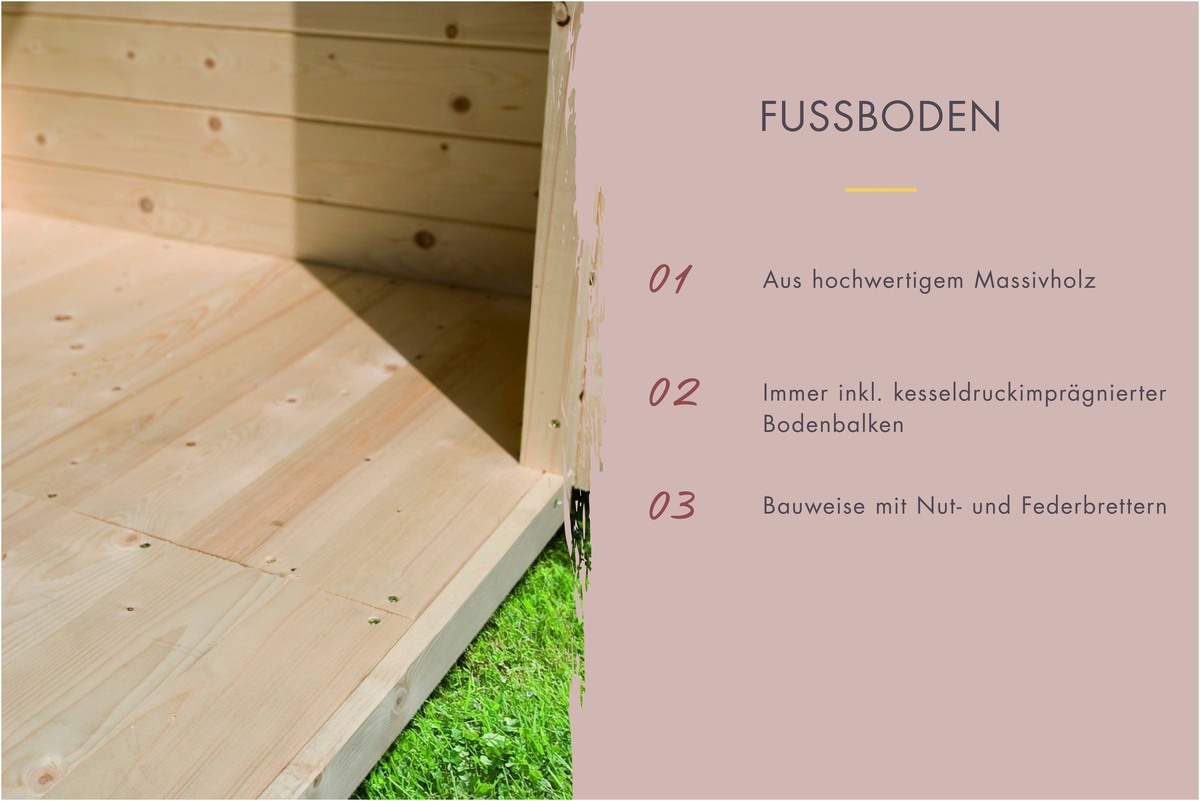 karibu-gartensauna-55397744-seitenansicht Karibu Karibu Naturbelassene Fasssauna - Wellness im Gart – Innenansicht