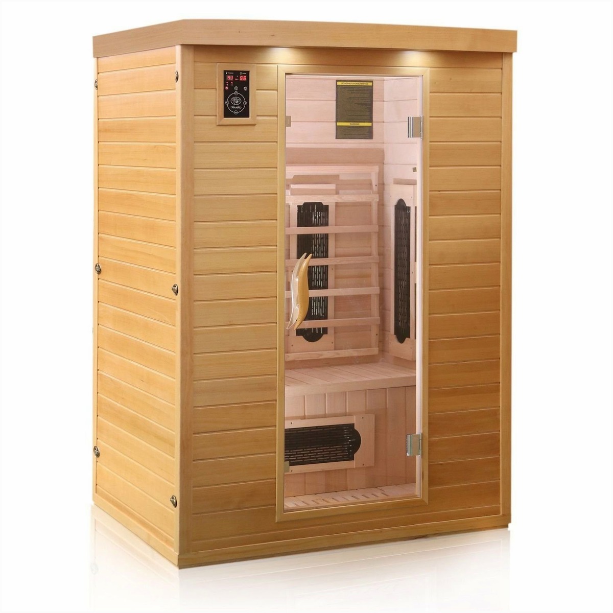 Dewello Dewello Infrarotsauna LAVAL PLUS: Luxuriöses Wohlb – Außenansicht