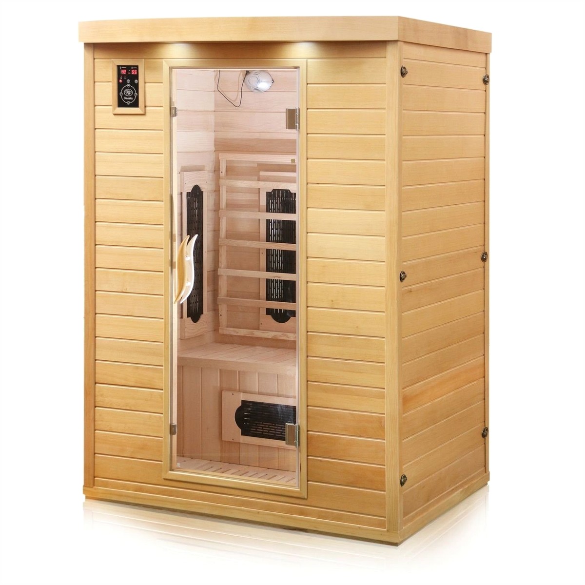Dewello Dewello Infrarotsauna LAVAL PLUS: Luxuriöses Wohlb – Detailansicht