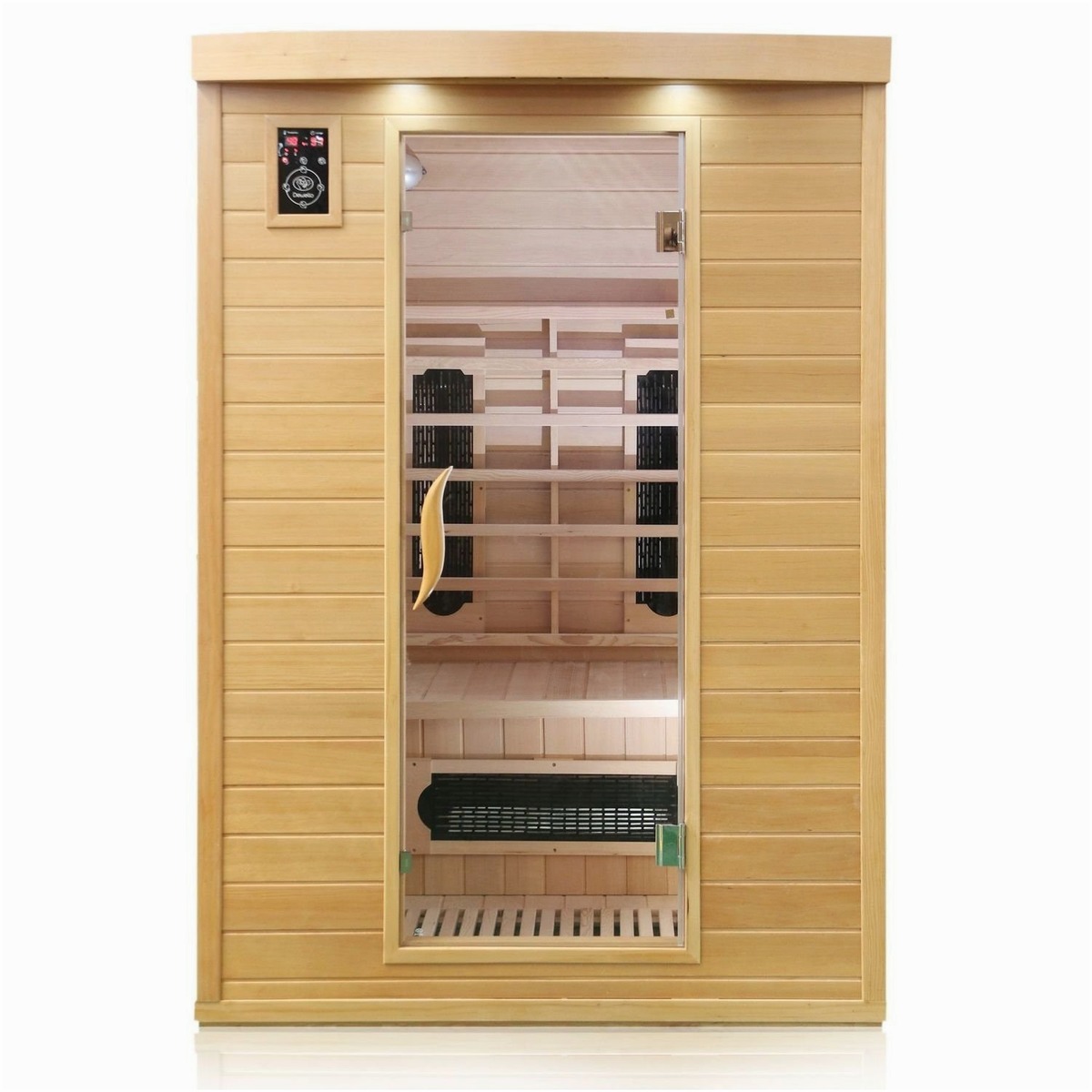 Dewello Dewello Infrarotsauna LAVAL PLUS: Luxuriöses Wohlb – Innenansicht