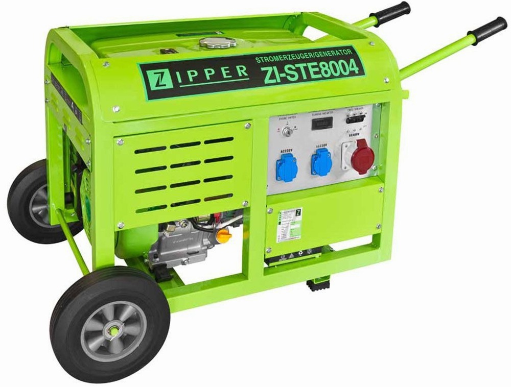 ZIPPER Stromerzeuger 2x230V/1x400V, 9,3 in kW, für – Produktansicht