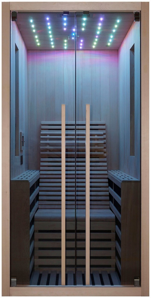 Sanotechnik Infrarotkabine CARBON 1 – Detailansicht