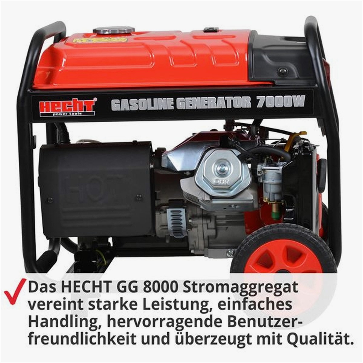 Hecht Hecht Stromerzeuger – Detailansicht