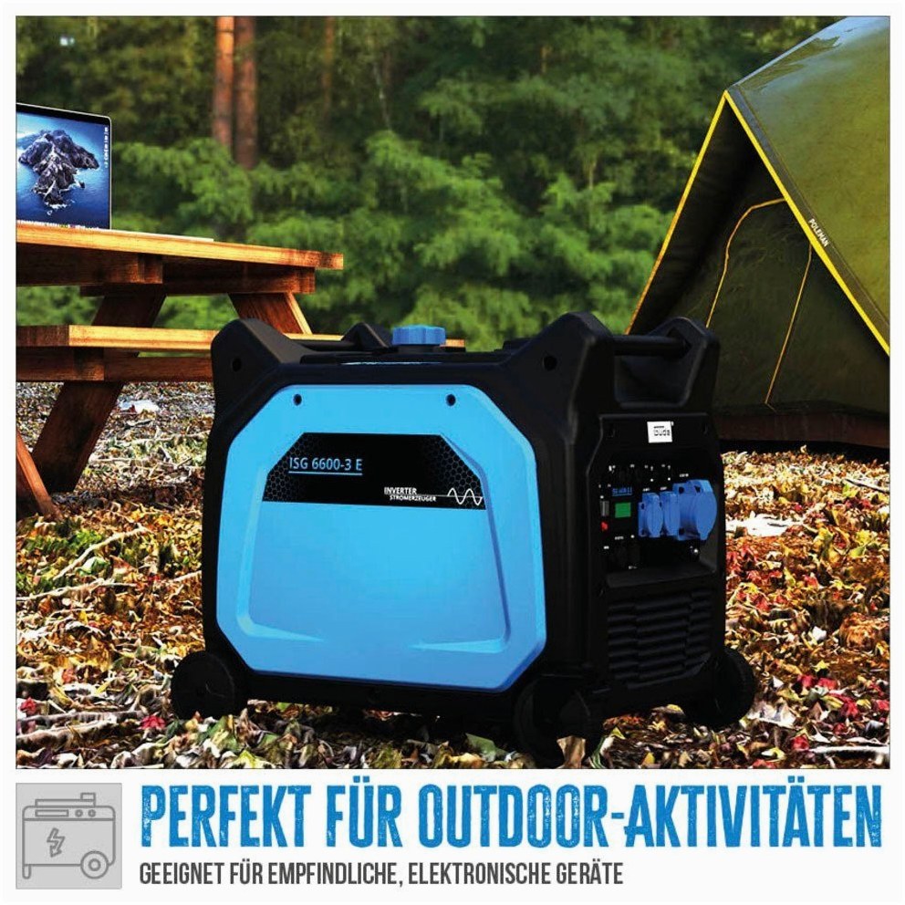 Güde Inverter-Stromerzeuger – Seitenansicht