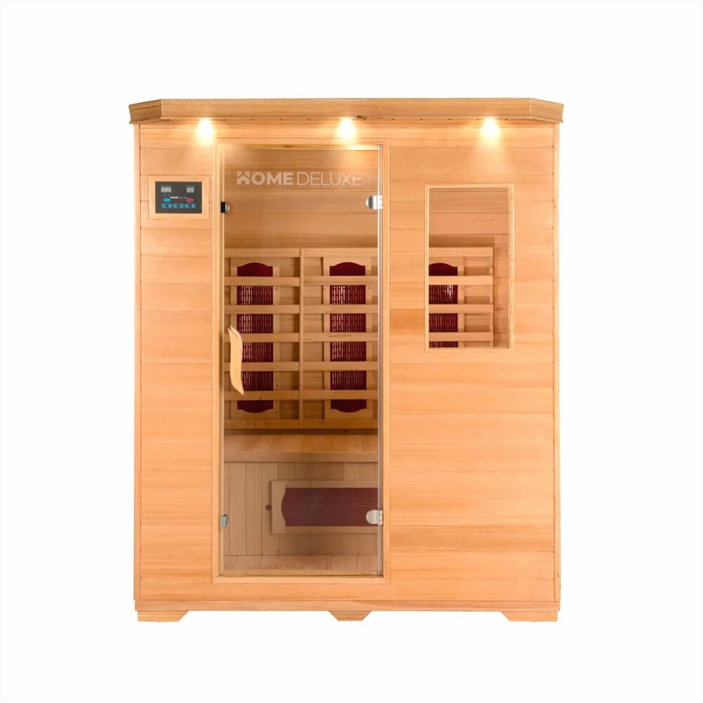 HOME DELUXE HOME DELUXE Infrarotkabine REDSUN L - Exklusive We – Außenansicht