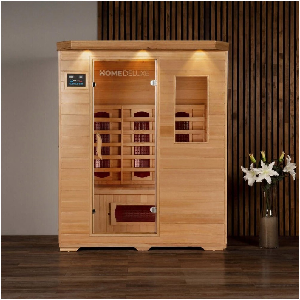 HOME DELUXE HOME DELUXE Infrarotkabine REDSUN L - Exklusive We – Innenansicht