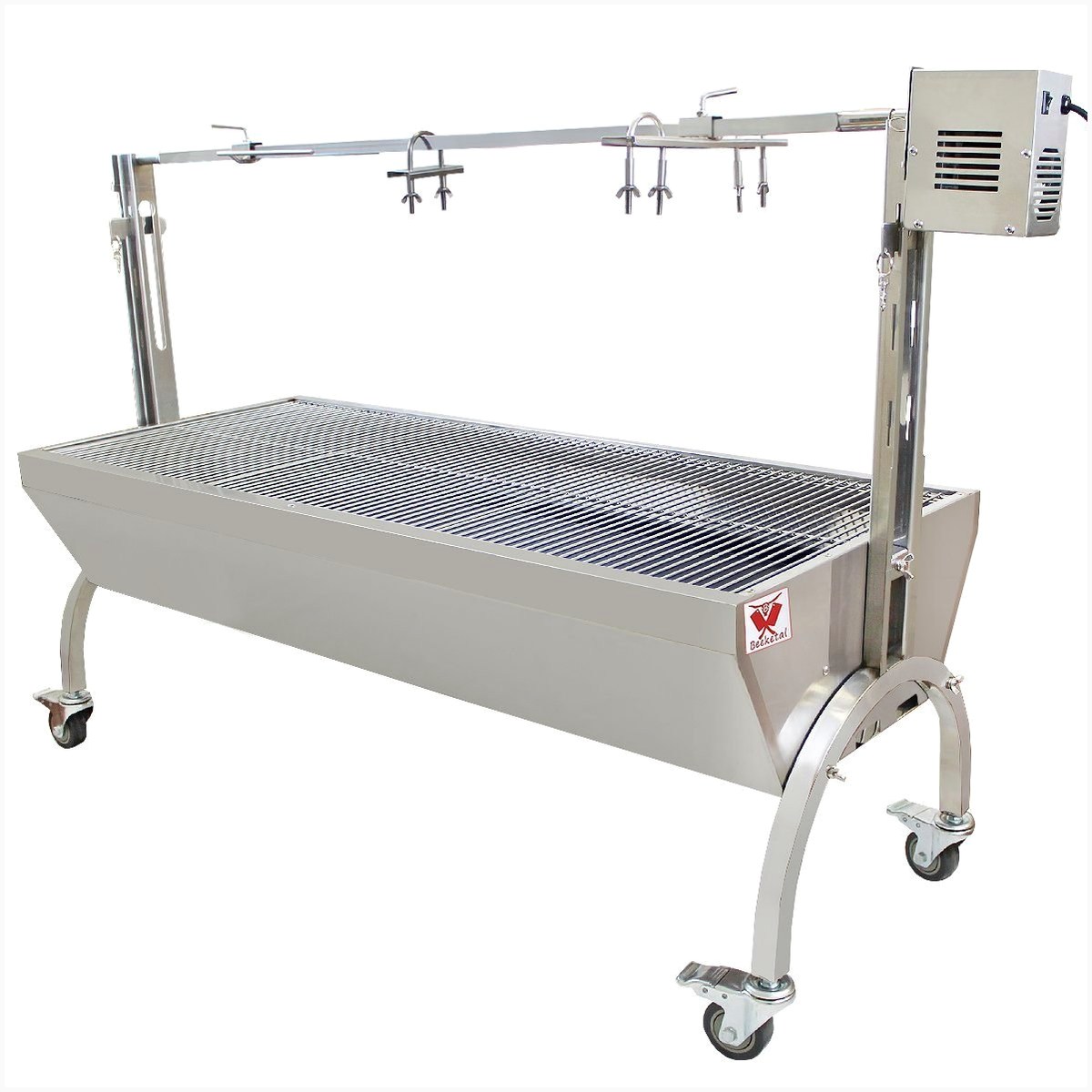 Beeketal Beeketal BSG150 Edelstahl Spanferkelgrill mit Moto – Produktbild