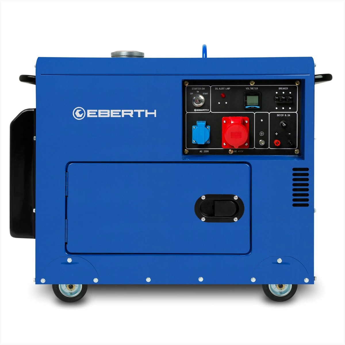 EBERTH EBERTH Diesel-Stromerzeuger – Seitenansicht