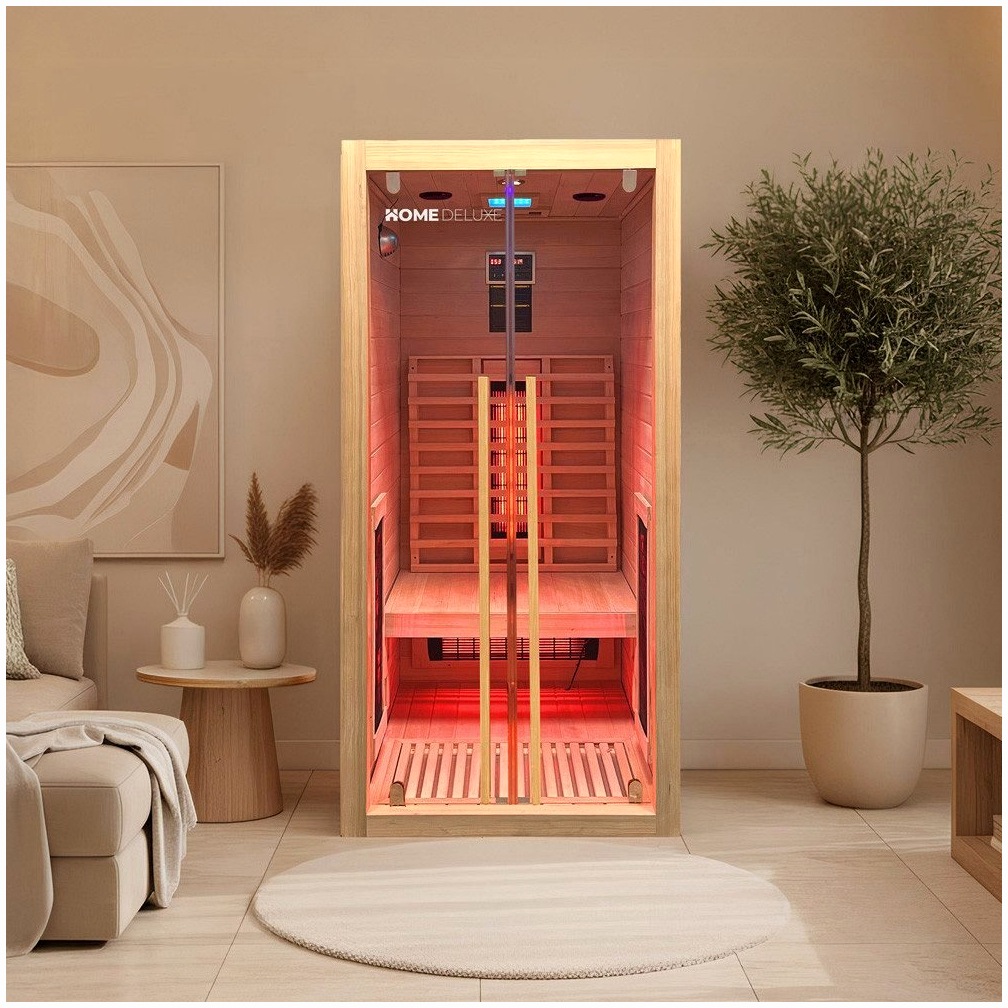 HOME DELUXE HOME DELUXE Infrarotkabine SONORA - Entspannende W – Innenansicht