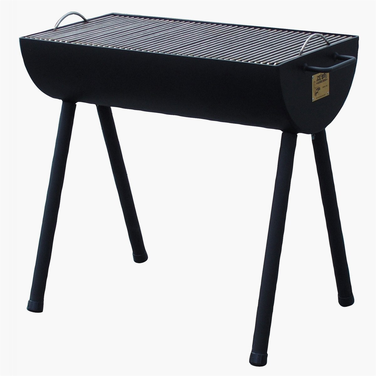 Rumo Barbeque Rumo Barbeque Half Barrel Grillwanne mit Edelstahl – Produktbild
