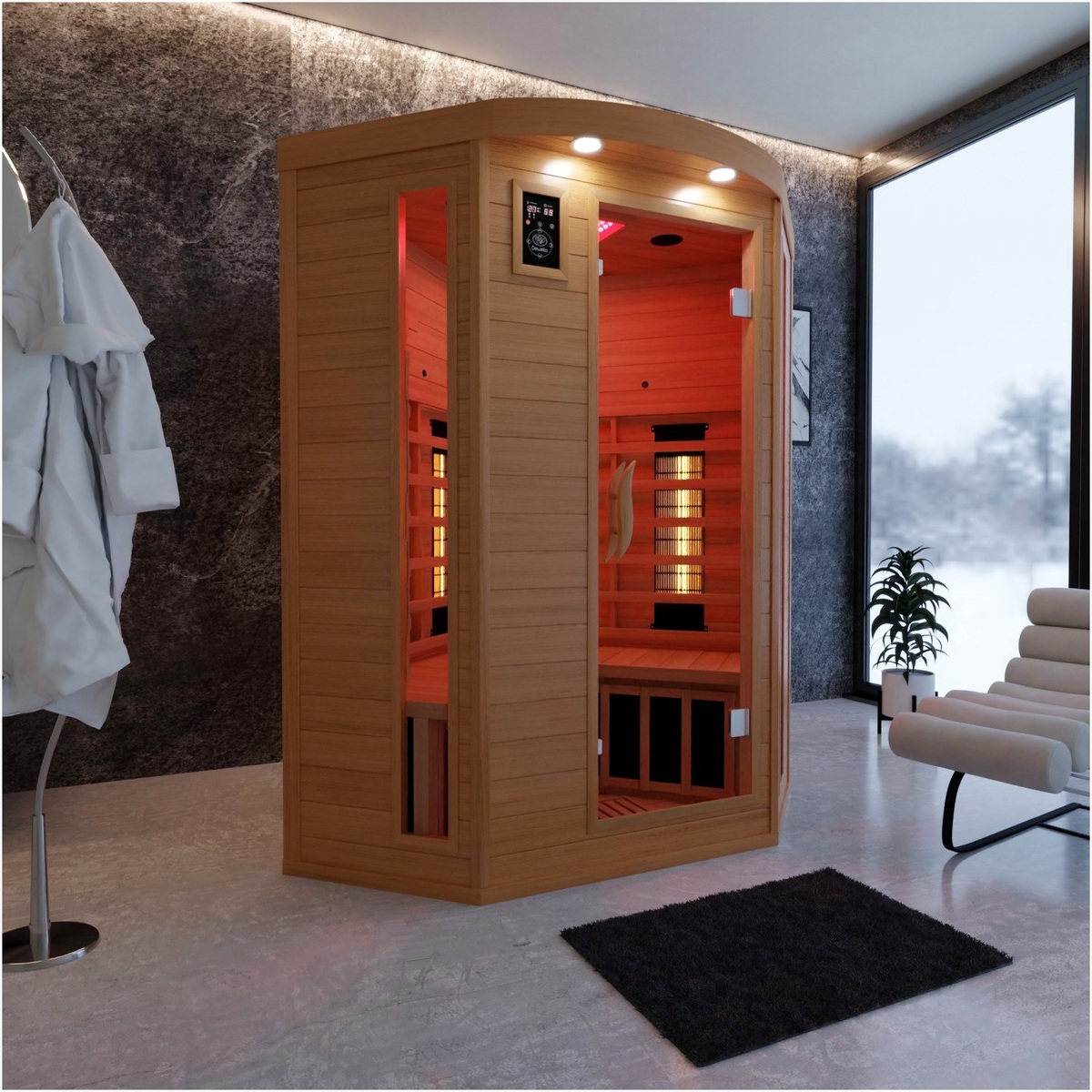 Dewello Dewello LAKEFIELD 3: Ihr Tor zur Wellness-Oase zuh – Detailansicht