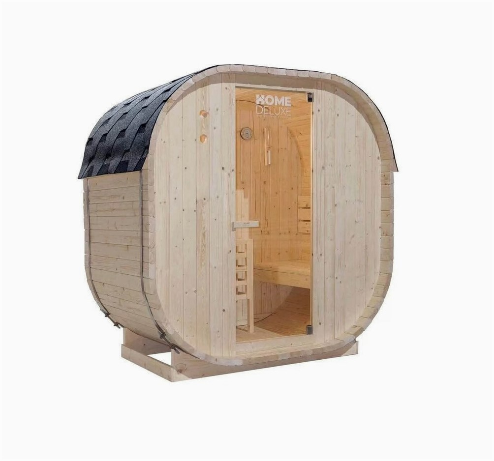 DEKO VERTRIEB BAYERN Exklusive Outdoor-Sauna: Entspannung in luxuriöser – Detailansicht