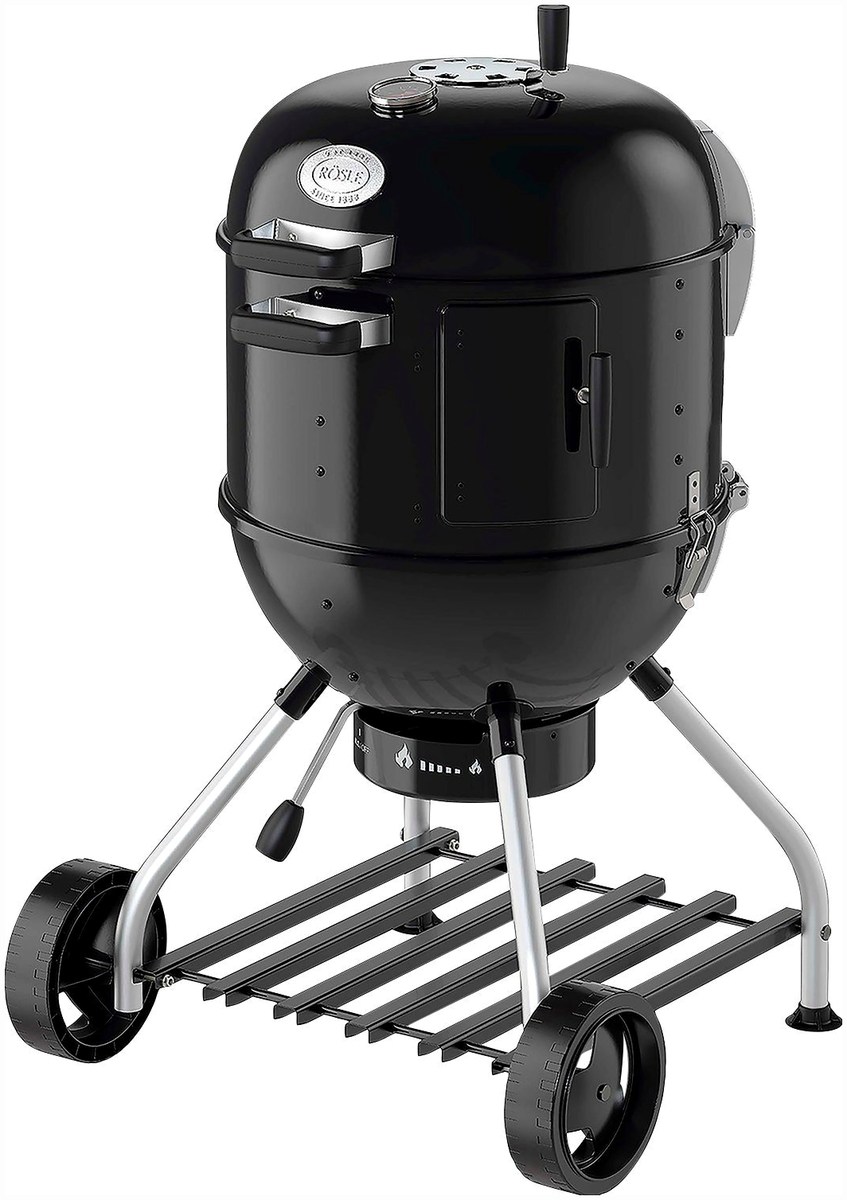 roesle-bbq-smoker-82175697-seitenansicht RÖSLE RÖSLE Smoker Kugelgrill No.1/F50-S, Artikel-Nr. 25 – Seitenansicht