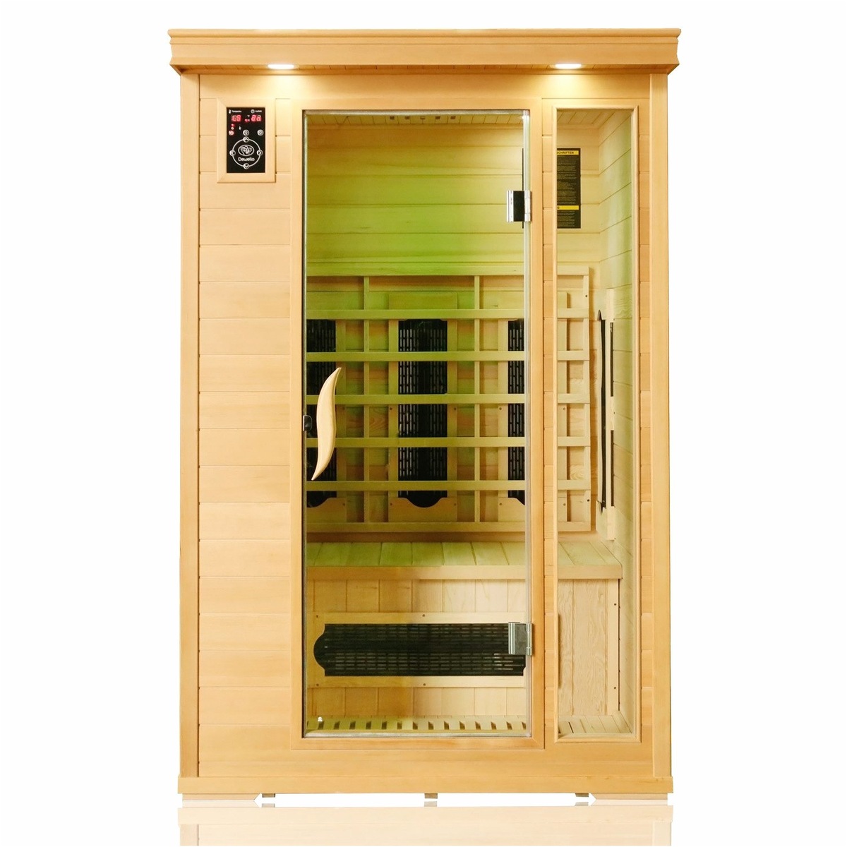 Dewello Dewello Infrarotkabine WINDSOR 120 – Innenansicht